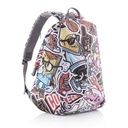 Rucsac antifurt Bobby Soft Art Graffiti - Editie Limitata, 15.6 inch