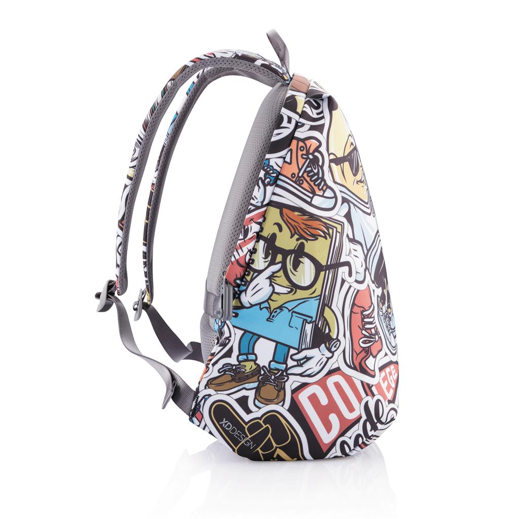 Rucsac antifurt Bobby Soft Art Graffiti - Editie Limitata, 15.6 inch