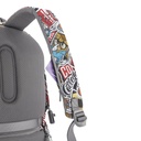 Rucsac antifurt Bobby Soft Art Graffiti - Editie Limitata, 15.6 inch