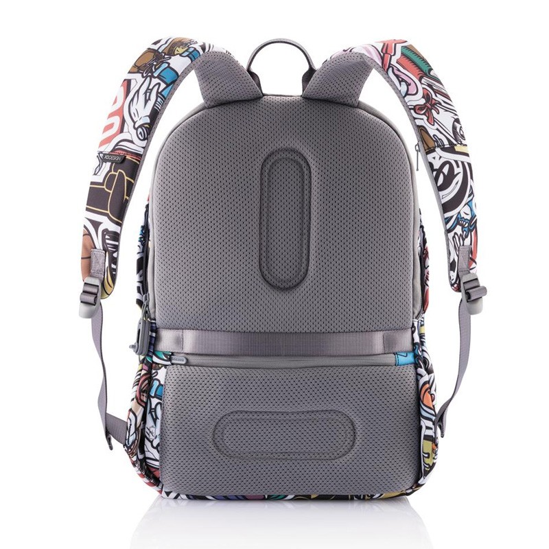 Rucsac antifurt Bobby Soft Art Graffiti - Editie Limitata, 15.6 inch
