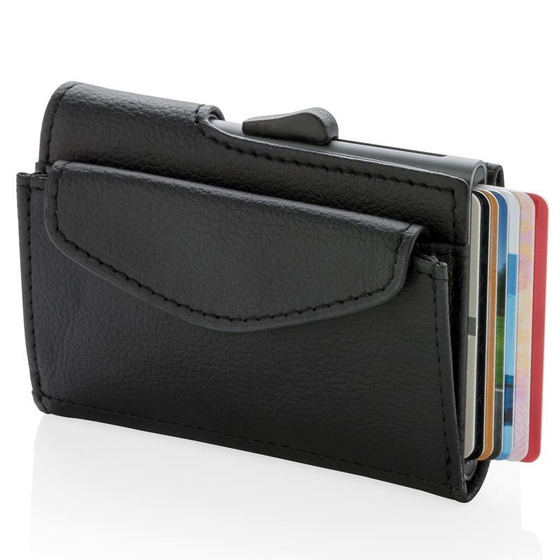 Portofel XD Collection C-Secure RFID, cu loc pentru monezi si chei
