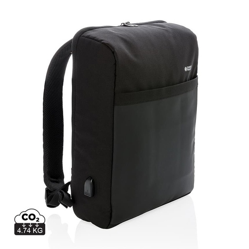[10040283] Rucsac antifurt SWISS PEAK RFID USB, 15 inch